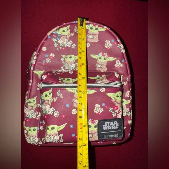 Loungefly Star Wars The Mandalorian Grogu and Flowers Mini  display picture 1